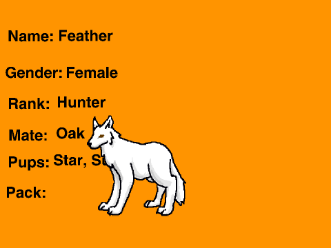 Wolves Bio Feather