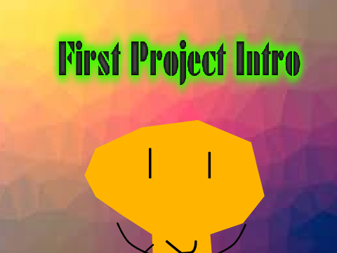 First Project Intro