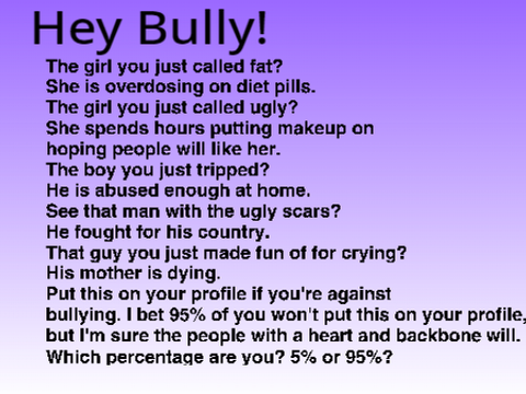 Help stop bullying. Remix this remix