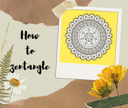 ☞HOW TO ZENTANGLE☜ #Tutorials