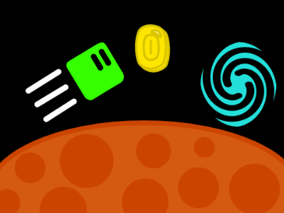 Slime In Space || Scrolling Platformer