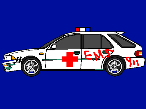 1992 Subaru Impreza Hatchback Derby car #911