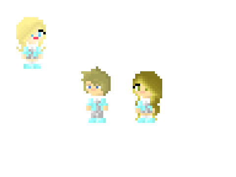 Cute Pixel People <3