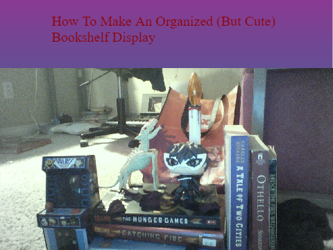 How To Make A Shelf Display!