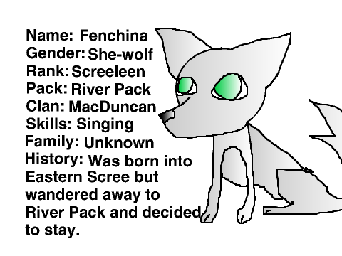 Wolves of The Beyond bio sheet remix