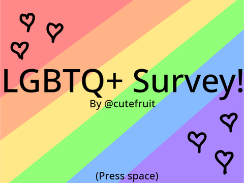 LGBTQ+ Survey answers