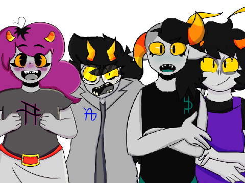 I do it for the homestucks and the gays thats it