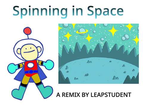 Spinning in space remix
