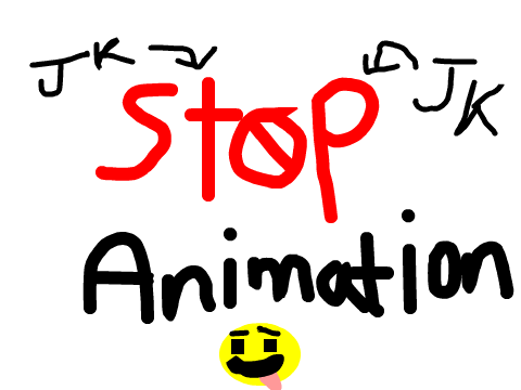 stop animation