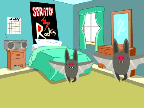 Baby bat- pet simulator