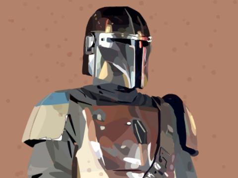the mandalorian blockshade