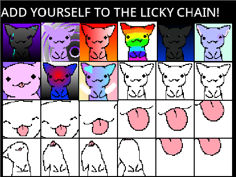 Add Yourself to the Licky Chain!  :)