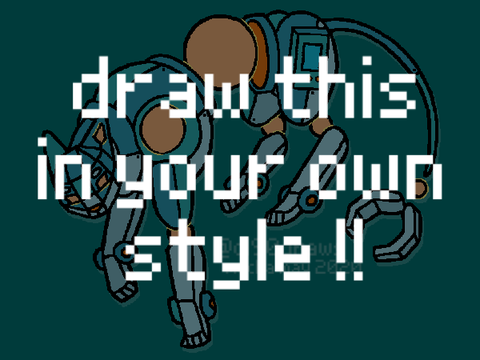 challenge ~~ draw this in your own style !!