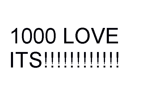1000 LOVE ITS