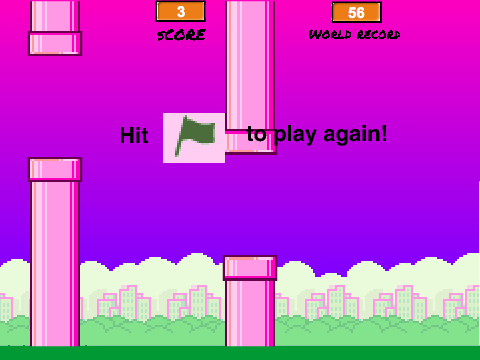 Flappy Bird! remix pink