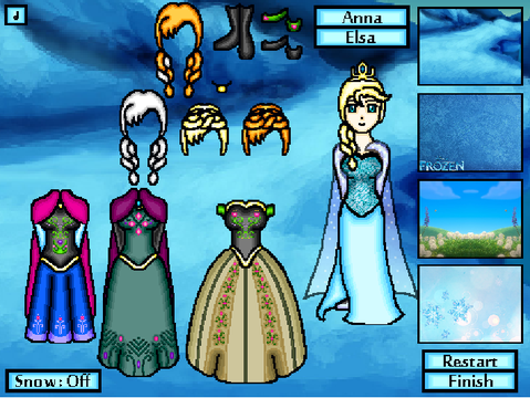 Frozen Dress Game!