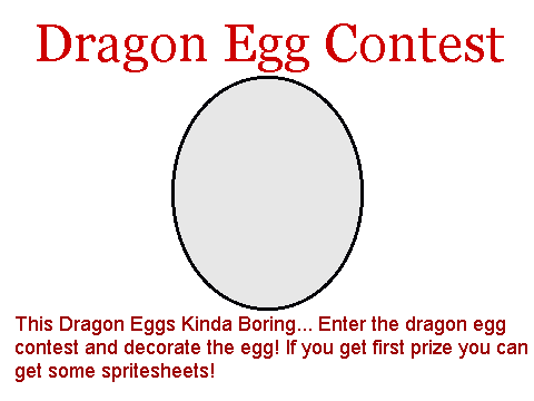 Dragon Egg Contest