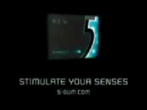 How It Feels To Chew 5 Gum.