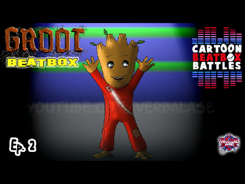 Cartoon Beatbox Battles - Groot Beatbox Solo 1 (Forever Played)