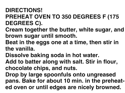 Cookie Recipes! My entry!
