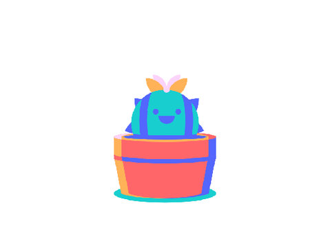 happy lil cactus