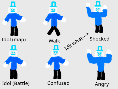 bladeslain animations For COLLAB