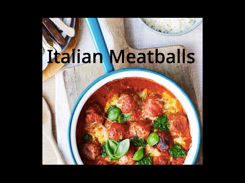 Italian Meatballs