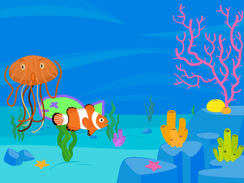Do not touch the poisonous fish!