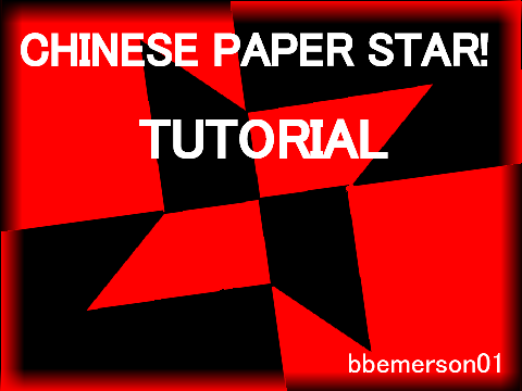 Chinese Paper Star! (Tutorial)