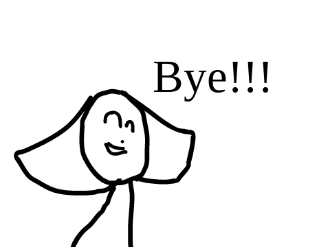 Leaving, bye!!