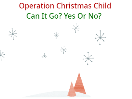 Can It Go? Yes or No?