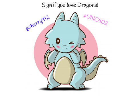 Sign if you love dragons remix