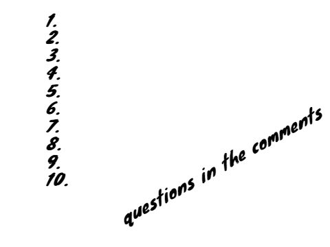 10-15 follower QnA 