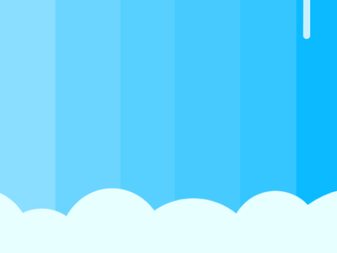 Waterfall Animation (with lines ;))