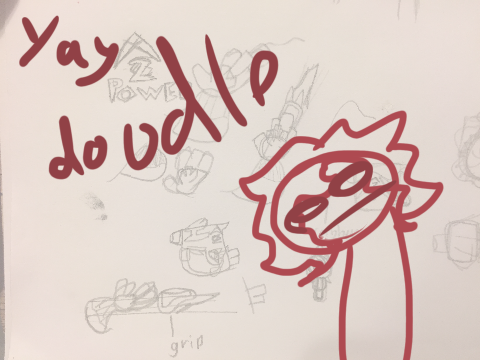 Weapon Doodles {Pokemon × Splatoon}