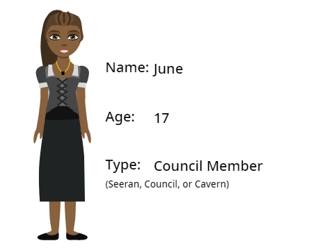 Background Character Application // June