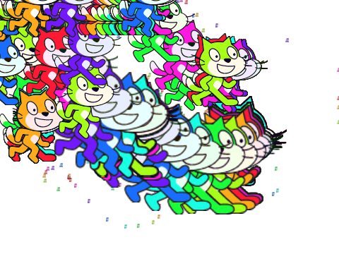 Paint With Scratch Cat 2