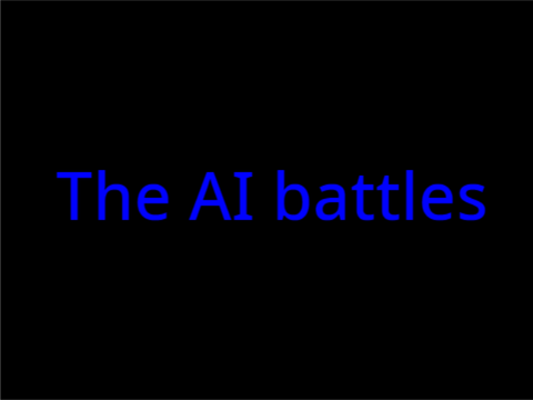 The AI battle (2 Player)