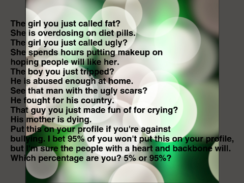 Remix this If your against bullying - remix remix remix remix remix