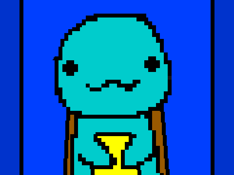 Squirtle Licky