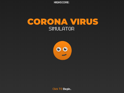 Corona Virus Simulator ANIKALAA VERSION