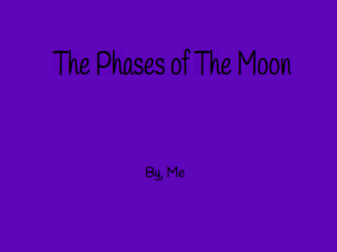 Moon "poster" project