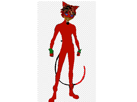 Time Cat-- Shade Noir---