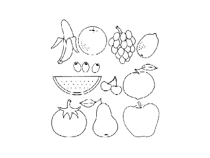Color the fruits!!!