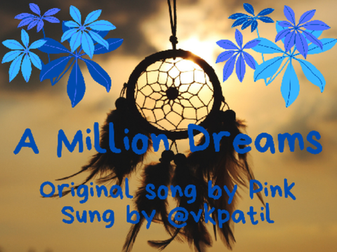 A Million Dreams cover from The Greatest Showman / Pink
