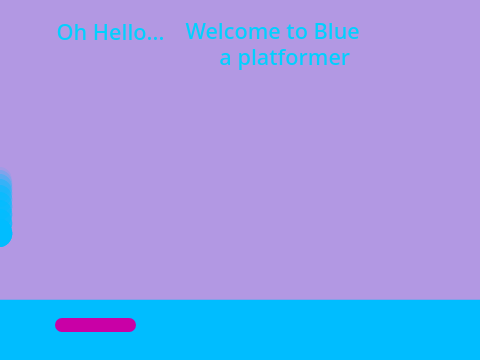 Bouncing Blue - A Platformer