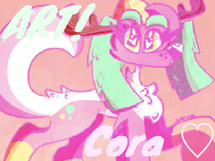 Art! {Ft. Cora ♡)