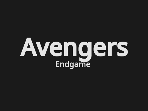 Endame: Trailer Remade