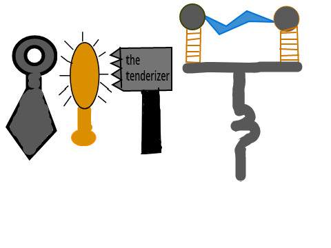 melee weapon ideas 