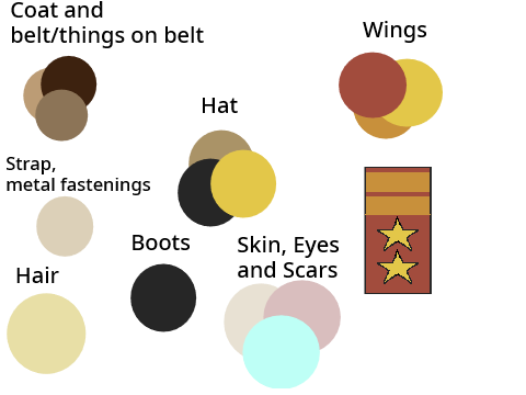 OC Details and Color Palette for Kamazing35